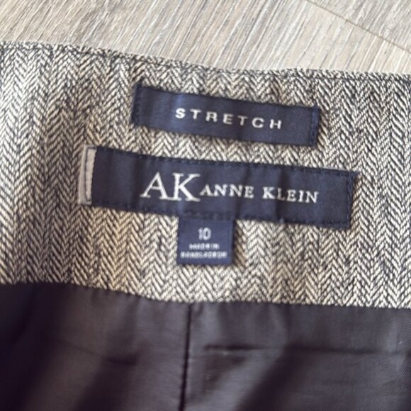 Anne Klein Gray Pencil Skirt Knee-Length Work size 10 - Picture 4 of 8